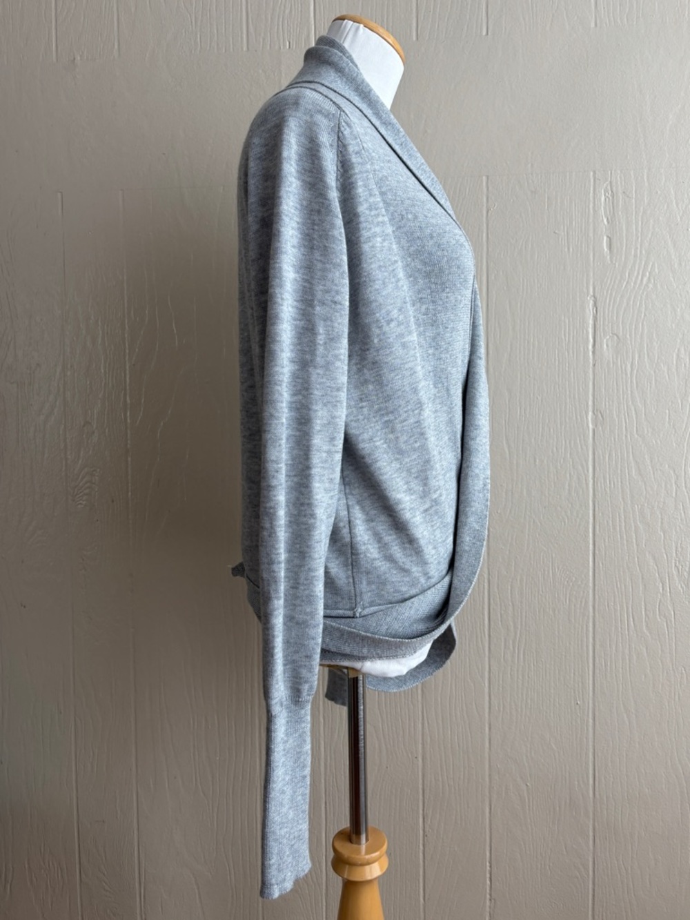 Mystree Soft Cozy Wool Blend Multiway Open Sweater Cardigan - Picture 4 of 12